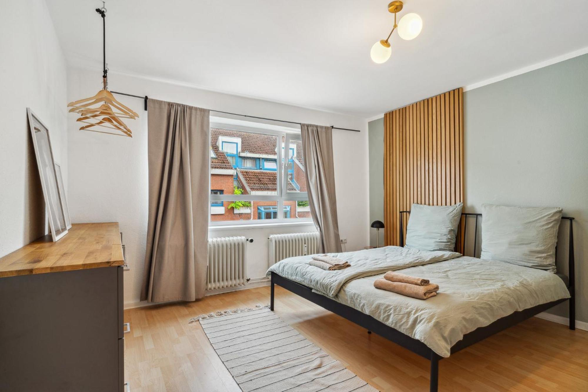 Zentrale Wohnung 3 Zimmer 24H Check In Kiel Exteriér fotografie
