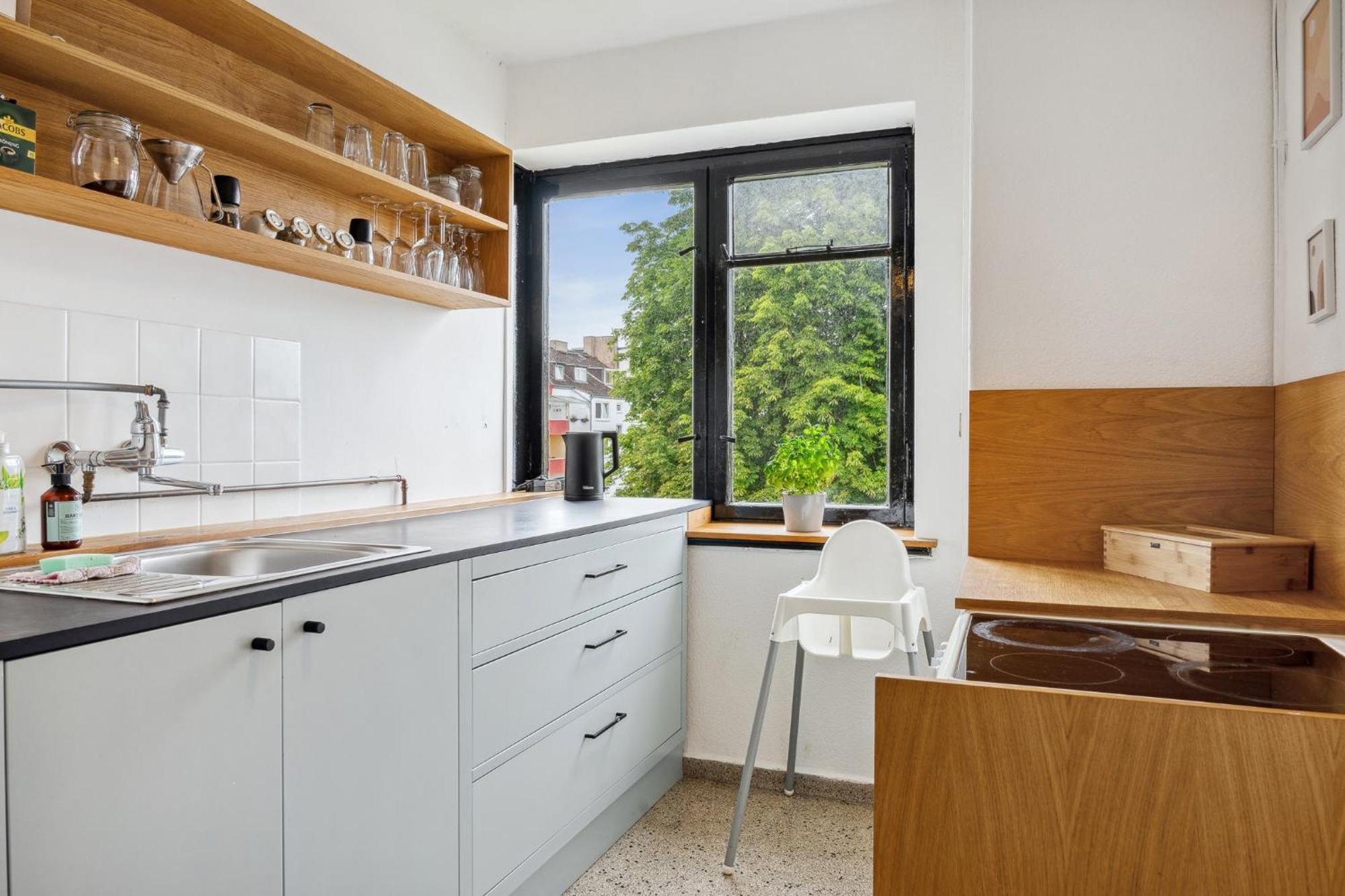 Zentrale Wohnung 3 Zimmer 24H Check In Kiel Exteriér fotografie